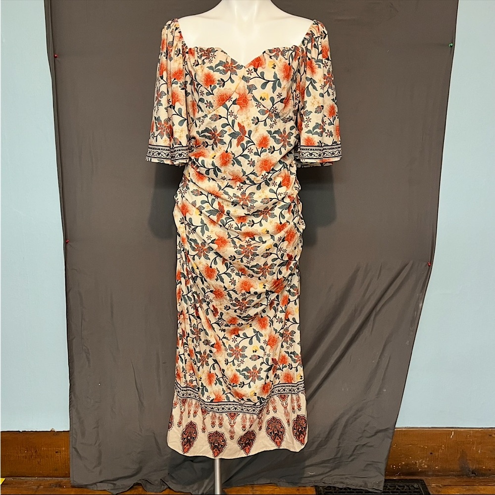 Shein Floral Maxi Dress